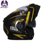 کلاه کاسکت بلوتوثدار راپیدو مدل 950 طرح 02 - تصویر 5
