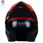 کلاه کاسکت ردلاین مدل 935 رنگ مشکی براق - تصویر 4