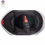 کلاه کاسکت ردلاین مدل 935 رنگ مشکی براق - تصویر 7