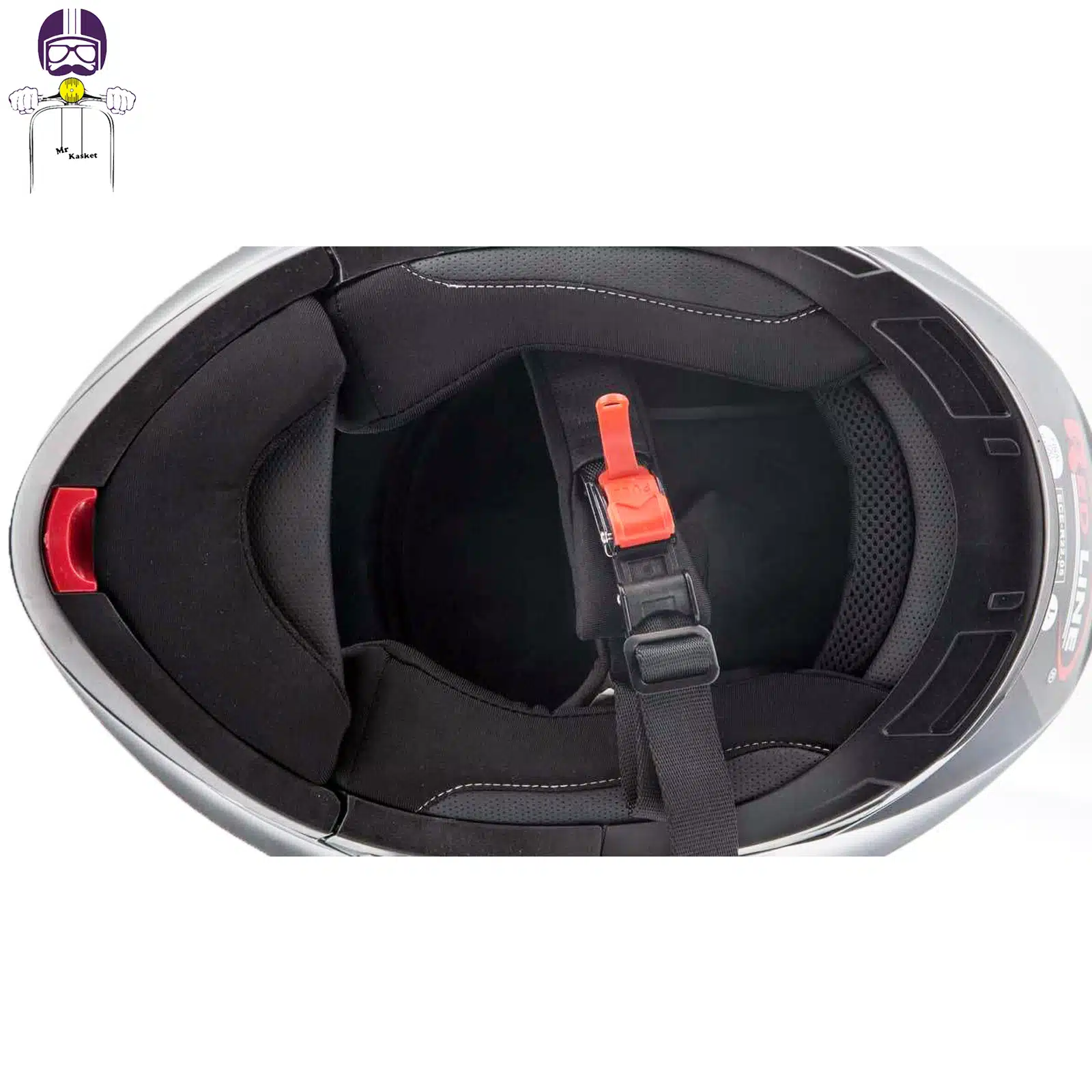 کلاه کاسکت ردلاین مدل 935 رنگ مشکی براق - تصویر 7