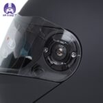 کلاه کاسکت بلوتوث دار راپیدو مدل 950 رنگ مشکی مات - تصویر 8