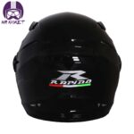 کلاه کاسکت بدون فک راپیدو مدل 869 رنگ مشکی براق - تصویر 3