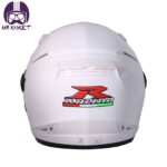 کلاه کاسکت بدون فک راپیدو مدل 869 رنگ سفید - تصویر 4