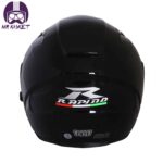 کلاه کاسکت بدون فک راپیدو مدل 881 رنگ مشکی براق - تصویر 5