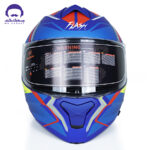 کلاه کاسکت فک متحرک فلش مدل 935SV Blue ORG - تصویر 2