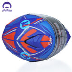 کلاه کاسکت فک متحرک فلش مدل 935SV Blue ORG - تصویر 6