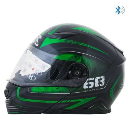 کلاه کاسکت بلوتوثدار راپیدو مدل 950 طرح 09