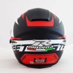 کلاه کاسکت بدون فک راپیدو مدل 878 طرح street-Red - تصویر 4
