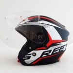 کلاه کاسکت بدون فک راپیدو مدل 878 طرح street-Red - تصویر 5