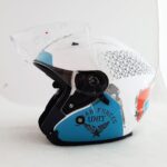 کلاه کاسکت بدون فک راپیدو مدل 881 طرح Urban Force - تصویر 4