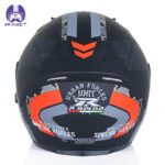 کلاه کاسکت بدون فک راپیدو مدل 878 طرح Unit - تصویر 6
