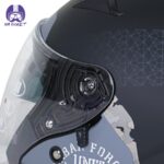 کلاه کاسکت بدون فک راپیدو مدل 878 طرح Unit - تصویر 8