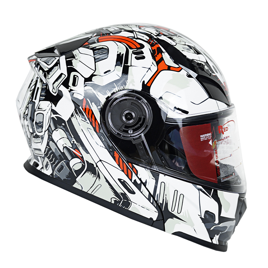 کلاه کاسکت فک محترک ردلاین 939 مدل Red Luse Shine 1 کلاه کاسکت فک محترک ردلاین 939 مدل Red Luse Shine