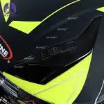 کلاه کاسکت فک محترک ردلاین مدل 939 کد NSN20-BLKYLW - تصویر 7