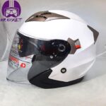کلاه کاسکت بدون فک ردلاین مدل 916 رنگ سفید - تصویر 3
