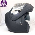 کلاه کاسکت راپیدو مدل 958 رنگ مشکی مات - تصویر 3