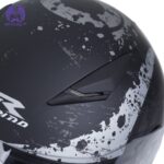 کلاه کاسکت راپیدو مدل 950 طرح BONE-BLK MT - تصویر 7
