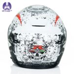 کلاه کاسکت راپیدو مدل 950 طرح BONE-WHTMT - تصویر 5