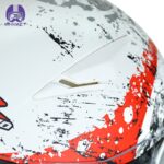 کلاه کاسکت راپیدو مدل 950 طرح BONE-WHTMT - تصویر 7