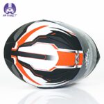 کلاه کاسکت راپیدو مدل 950 طرح Orange/SRT - تصویر 6
