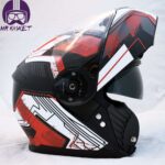 کلاه کاسکت راپیدو مدل 950 طرح MIX/RED - تصویر 6