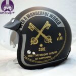 کلاه کاسکت وسپایی راپیدو مدل 859 طرح KEY/B - تصویر 4
