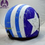 کلاه کاسکت وسپایی راپیدو مدل 859-STARBLU - تصویر 5