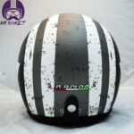 کلاه کاسکت وسپایی راپیدو مدل 859-STARBLK - تصویر 2
