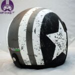 کلاه کاسکت وسپایی راپیدو مدل 859-STARBLK - تصویر 3