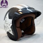 کلاه کاسکت وسپایی راپیدو مدل 859-STARBLK - تصویر 5