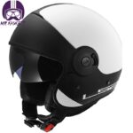 کلاه کاسکت ال اس تو مدل OFF597 Cabrio white - تصویر 6