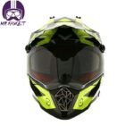 کلاه کاسکت ال اس تو مدل Pioneer Trigger Black/Yellow - تصویر 6