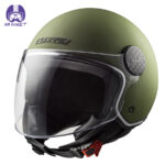 کلاه کاسکت ال اس تو مدل  OF558 sphere lux green matt - تصویر 3