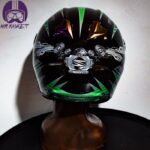 کلاه کاسکت بون مدل XYZ Green - تصویر 4