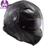 کلاه کاسکت ال اس تو مدل FF313_VORTEX_SOLID_CARBO - تصویر 11