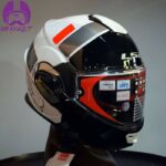 کلاه کاسکت ال اس تو مدل Ff399 Valiant Prox White Red - تصویر 6
