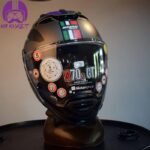 کلاه کاسکت نولان مدل N70-2 GT Bellavista 24 Flat Lava Grey Italy - تصویر 10