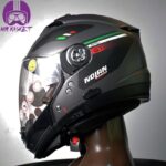 کلاه کاسکت نولان مدل N70-2 GT Bellavista 24 Flat Lava Grey Italy - تصویر 12