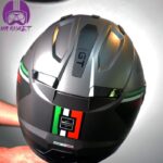 کلاه کاسکت نولان مدل N70-2 GT Bellavista 24 Flat Lava Grey Italy - تصویر 14