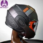 کلاه کاسکت ال اس تو مدل FF399 VALIANT PROX MATT BLACK TITANIUM - تصویر 4
