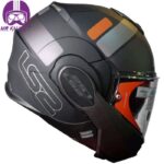 کلاه کاسکت ال اس تو مدل FF399 VALIANT PROX MATT BLACK TITANIUM - تصویر 5