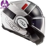 کلاه کاسکت ال اس تو مدل Ff399 Valiant Prox White Red - تصویر 15
