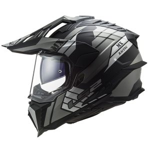 کلاه ال اس تو مدل MX701 ATLANTIS MATT TITANIUM