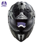 کلاه ال اس تو مدل MX701 ATLANTIS MATT TITANIUM - تصویر 2