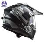 کلاه ال اس تو مدل MX701 ATLANTIS MATT TITANIUM - تصویر 4
