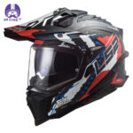 کلاه کاسکت ال اس تو مدل MX701 CARBON EXTEND MATT RED - تصویر 3
