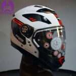 کلاه کاسکت نولان مدل N70-2 GT BELLAVISTA N-COM METAL - تصویر 7