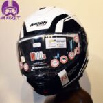 کلاه کاسکت نولان مدل  N100-5 Consistency N-Com w/b - تصویر 5