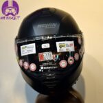 کلاه کاسکت نولان مدل N100-5 blc/matt - تصویر 5