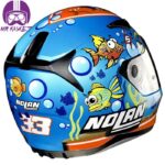 کلاه کاسکت نولان مدل N60-5 M.Melandri Aquarium Helmet - تصویر 4